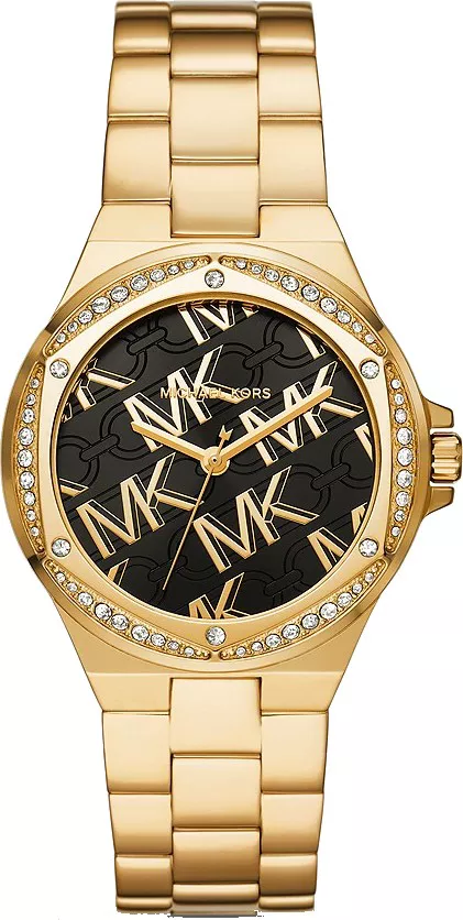 Michael Kors MK7404 Lennox Three-Hand Gold-Tone Watch 37mm