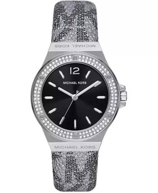 Michael Kors Lennox Three-Hand PVC Watch 37mm