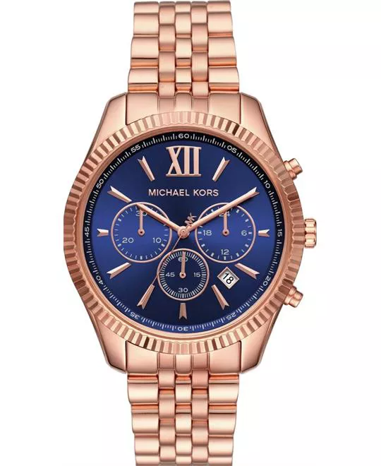 Michael Kors Lexington Blue Watch 42mm