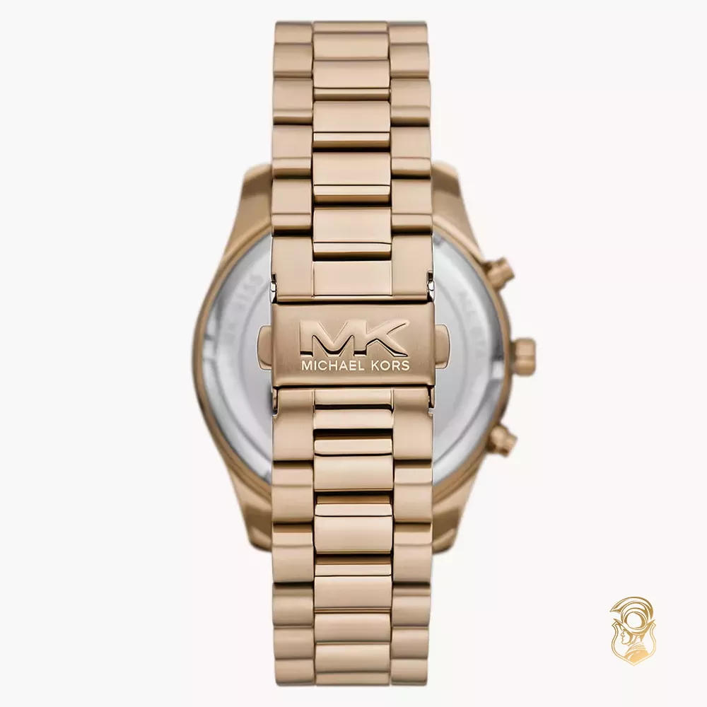 Michael Kors Lexington Gold-Tone Watch 44mm