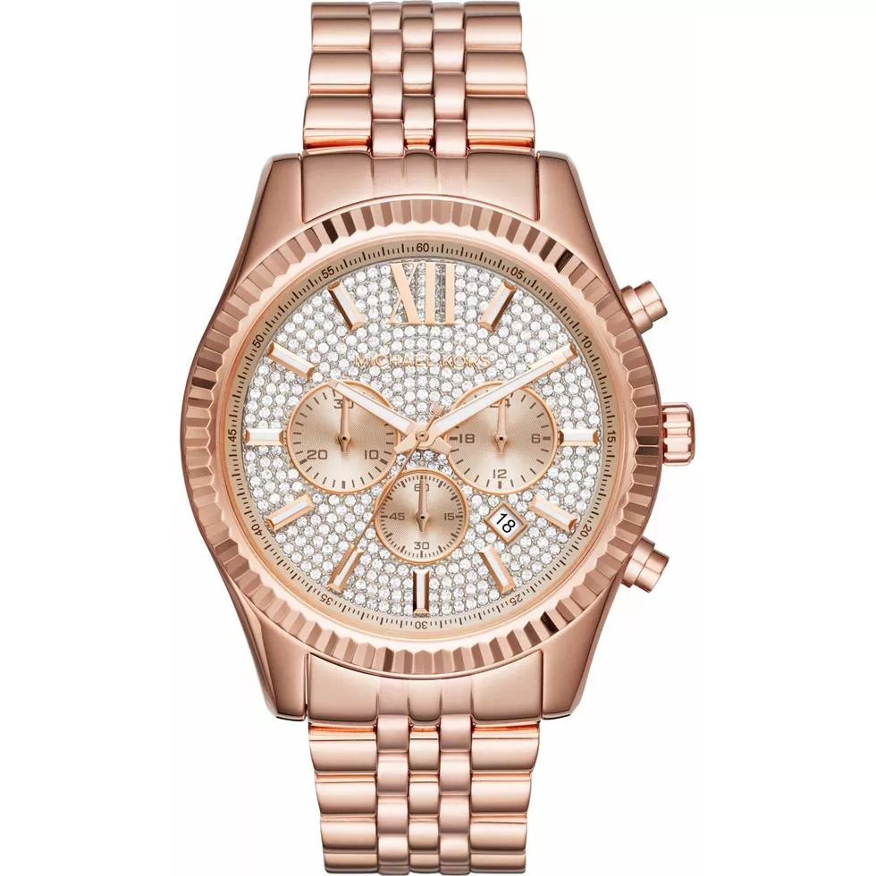 Michael Kors Lexington Chronograph Watch 45mm