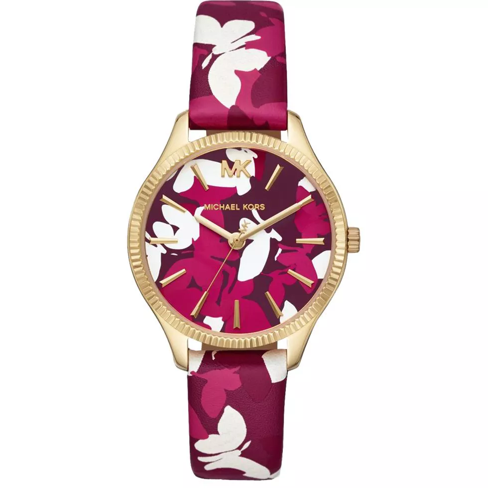 Michael Kors Lexington Pink Floral Watch 36mm