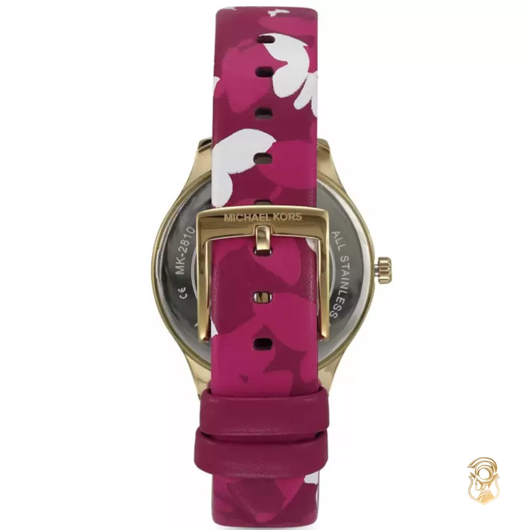 Michael Kors Lexington Pink Floral Watch 36mm