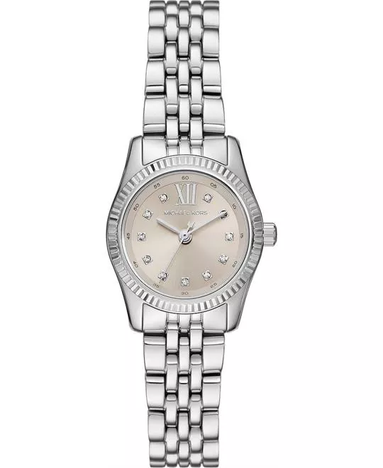 Michael Kors Lexington Silver Watch 26mm