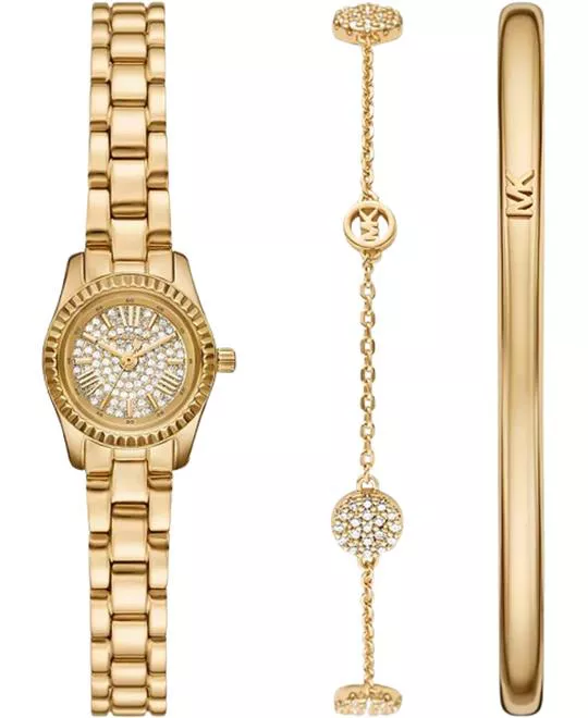 Michael Kors Lexington Three-Hand Gift Set Watch 19mm
