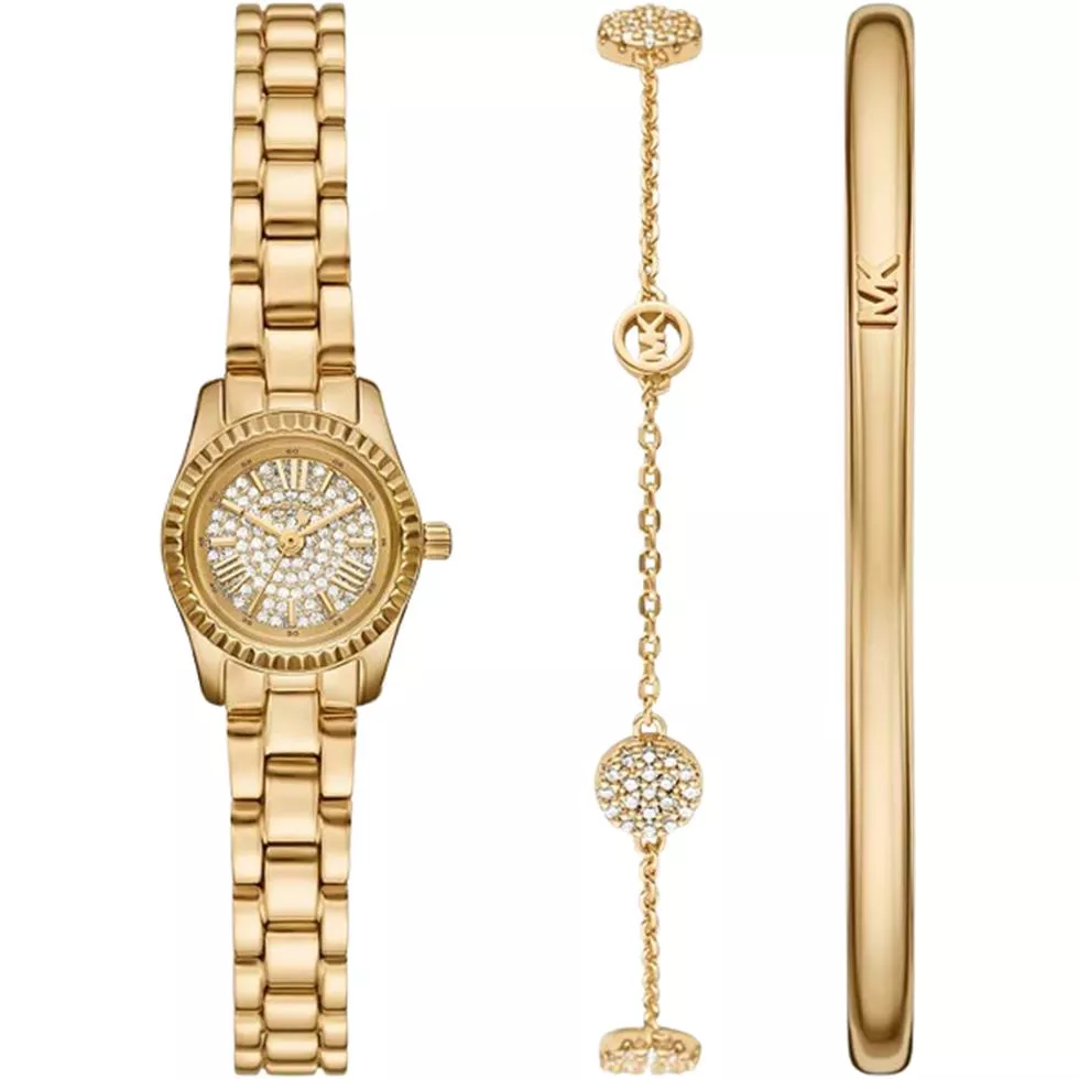 Michael Kors Lexington Three-Hand Gift Set Watch 19mm