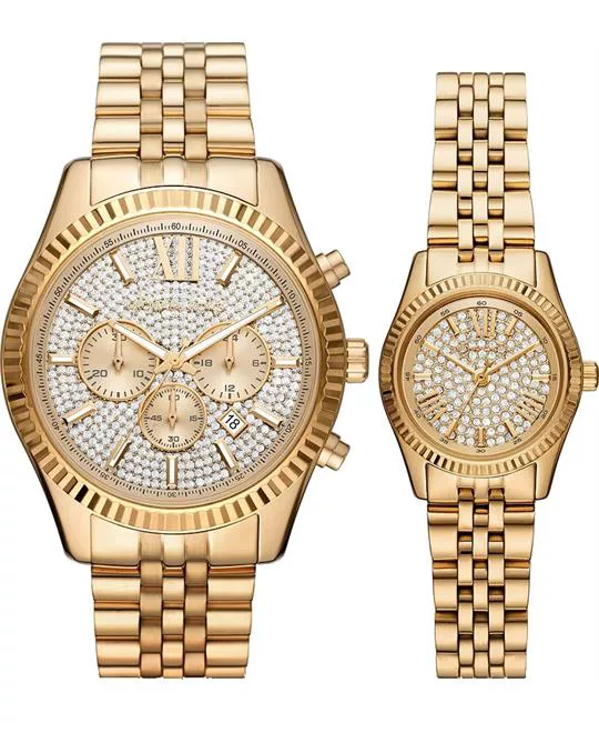 Michael kors Lexington Watch Set 44mm & 26mm