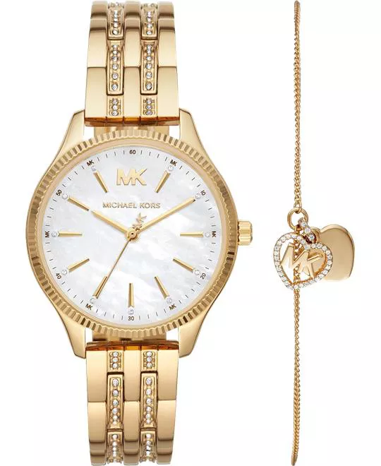 Michael Kors Lexington Watch Set 36mm