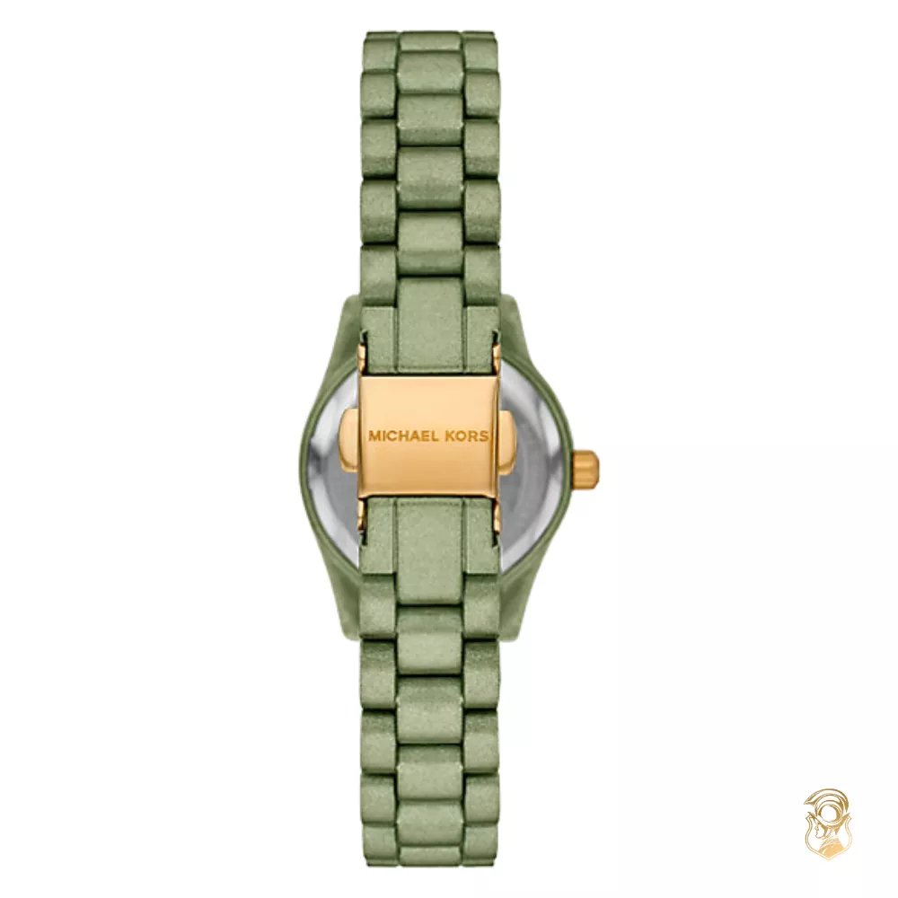 Michael Kors Limited-Edition Petite Lexington Green-Tone Watch 26mm