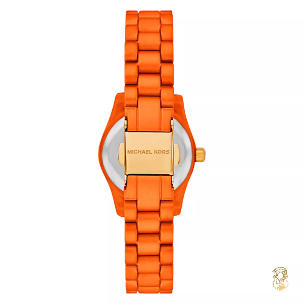 Michael Kors Limited-Edition Petite Lexington Orange-Tone Watch 26mm