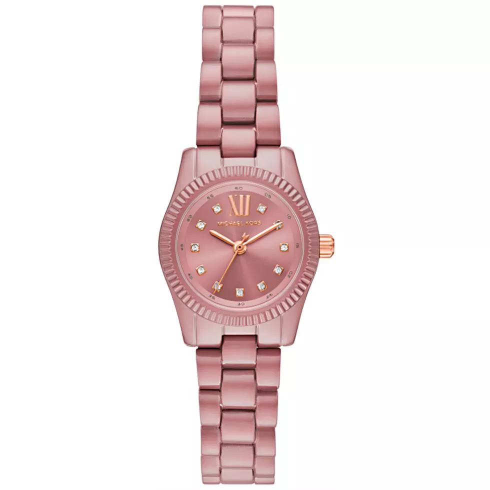 Michael Kors Limited-Edition Petite Lexington Pink-Tone Watch 26mm