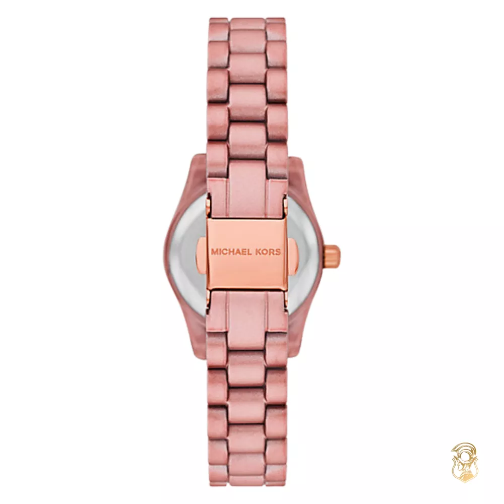 Michael Kors Limited-Edition Petite Lexington Pink-Tone Watch 26mm