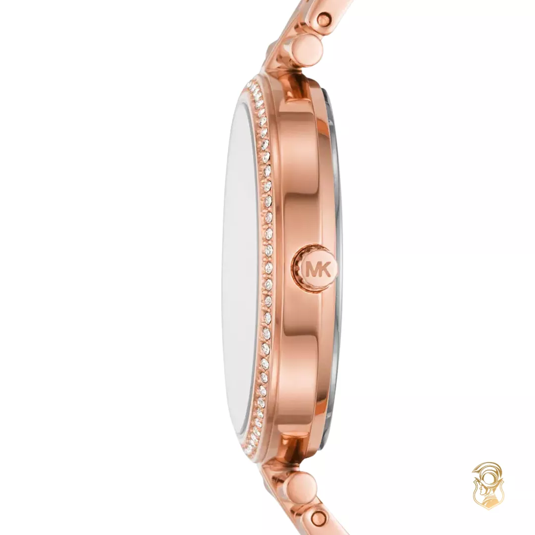 Michael Kors Maci Rose Gold-Tone Watch 34mm