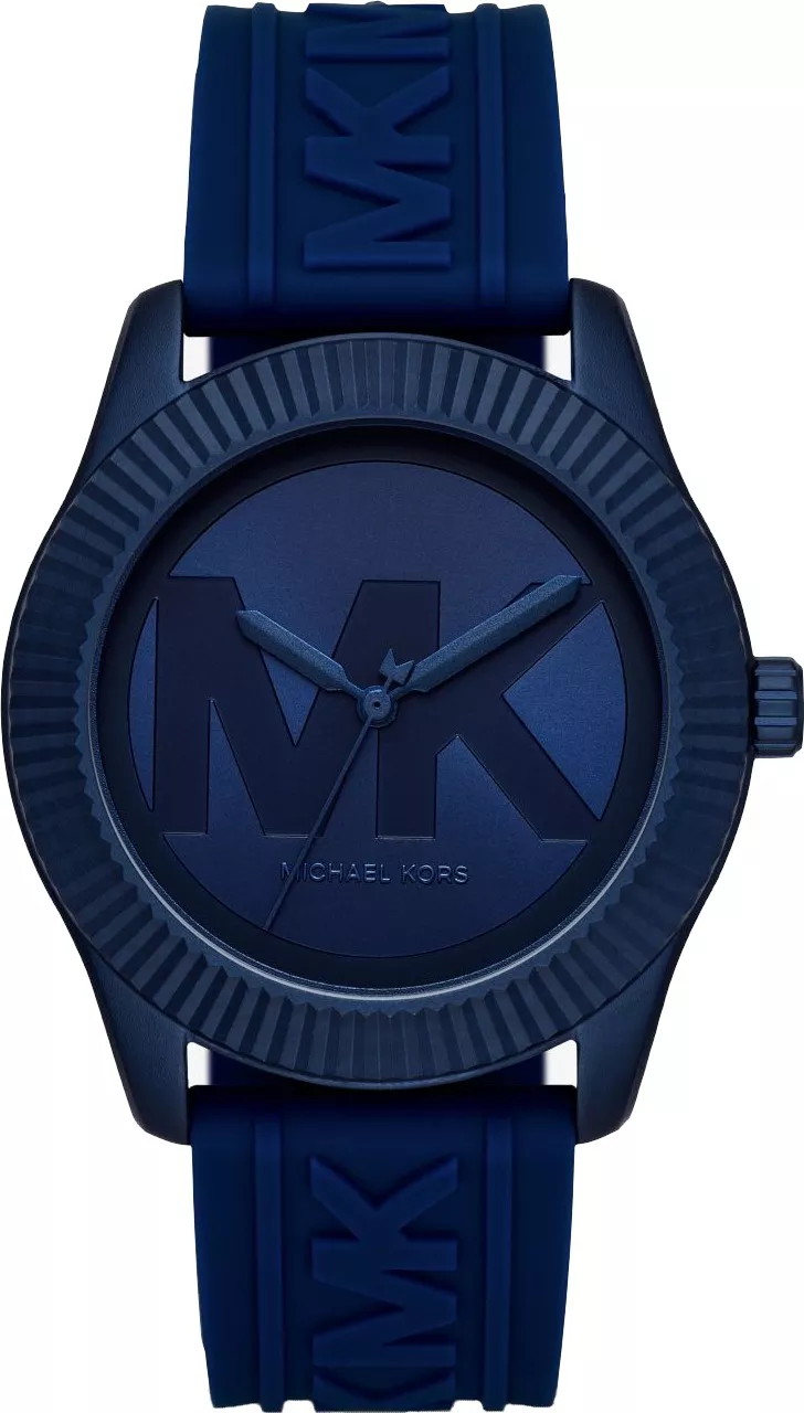 Michael Kors Maddye Navy Silicone Watch 43mm