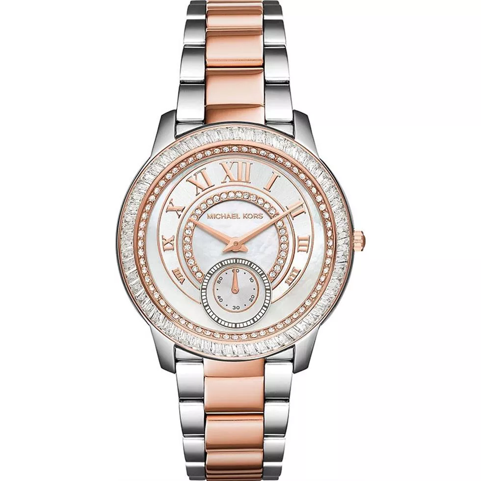 Michael Kors Madelyn Mother Of Pearl Watch 40mm