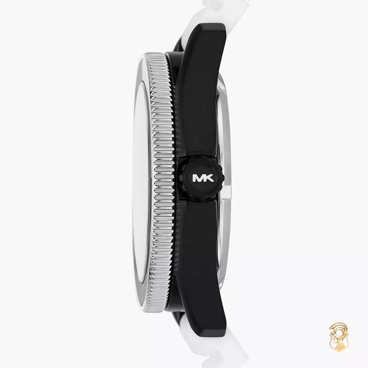 Michael Kors Maritime Black Silicone Watch 42mm