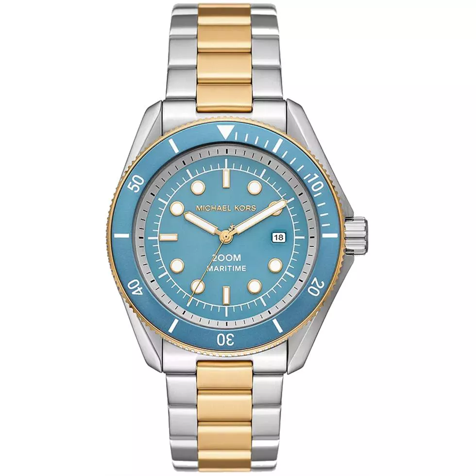 Michael Kors Maritime Blue Tone Watch 42mm