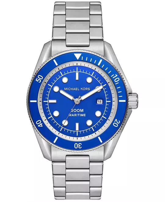 Michael Kors Maritime Blue Tone Watch 42mm