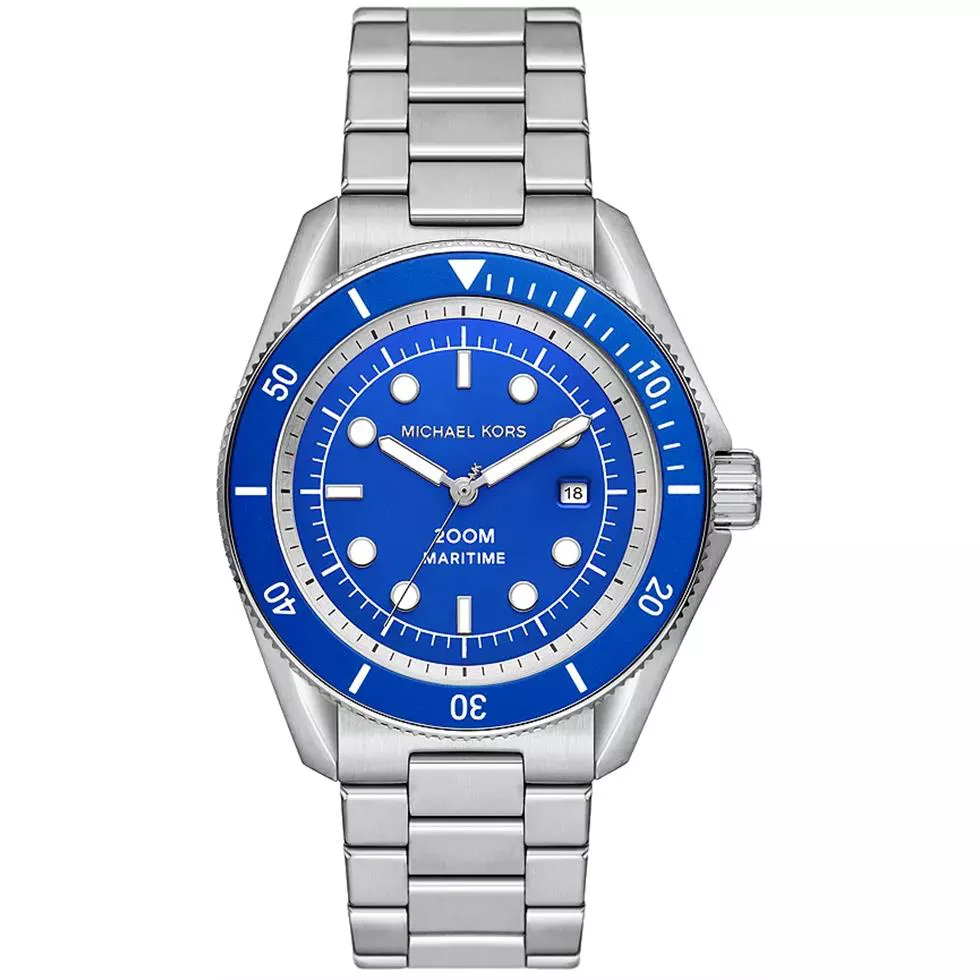 Michael Kors Maritime Blue Tone Watch 42mm