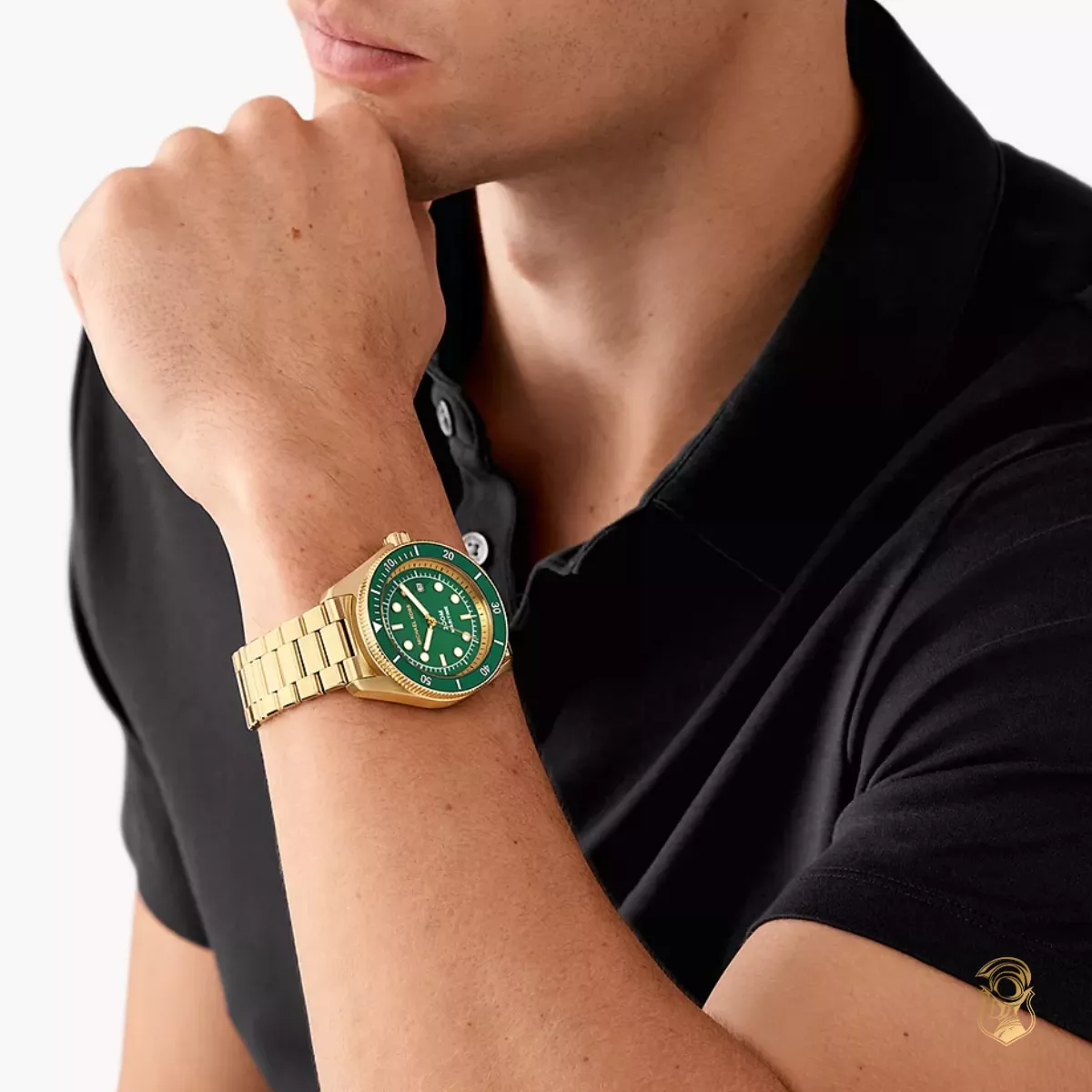 Michael Kors Maritime Green Tone Watch 42mm