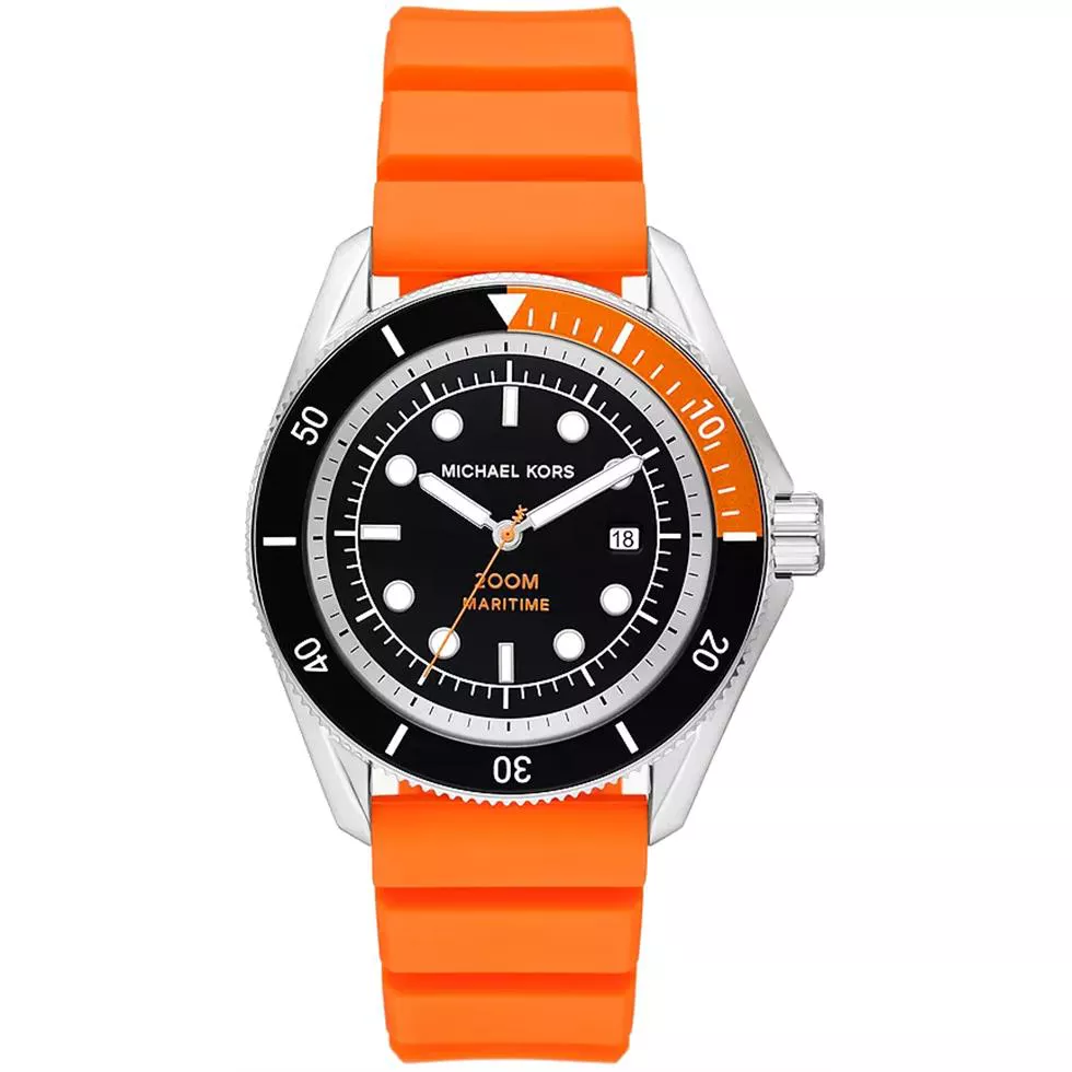 Michael Kors Maritime Orange Watch 42mm