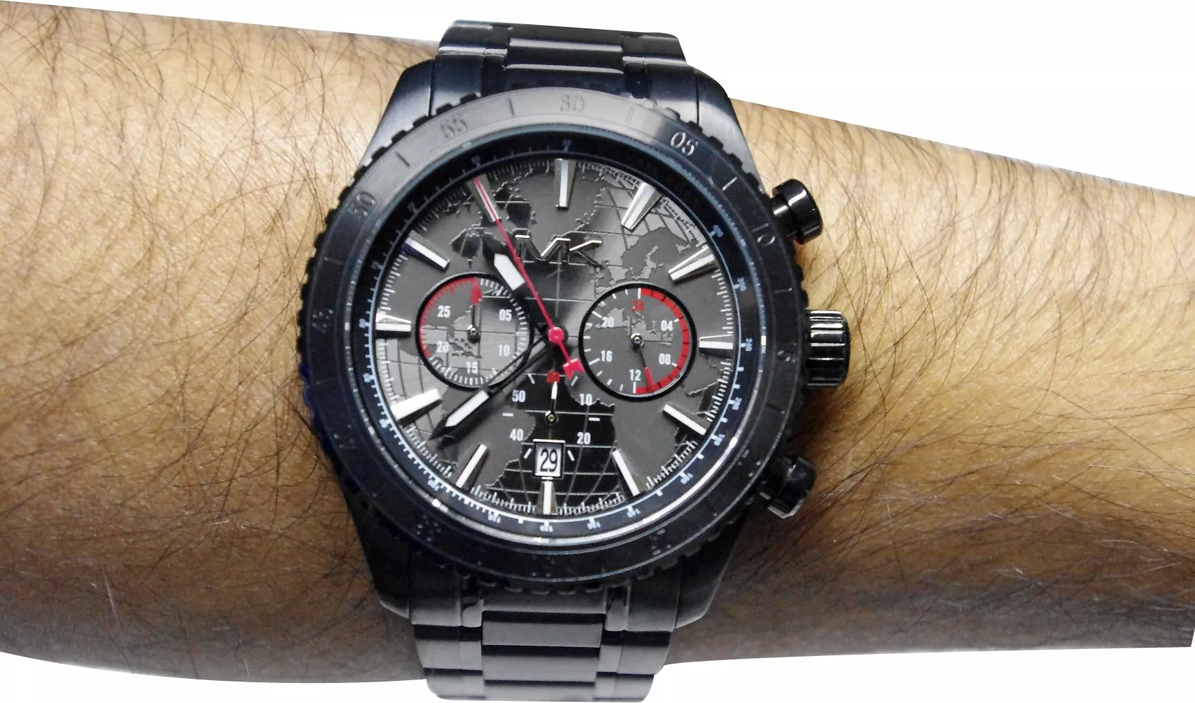 Michael Kors Richardson Black Watch 45mm 