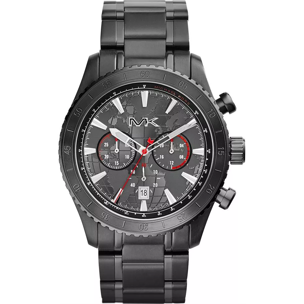 Michael Kors Richardson Black Watch 45mm 