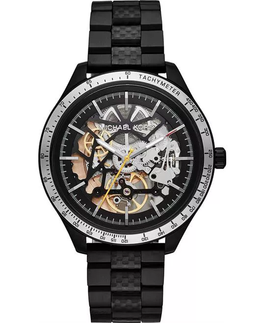Michael Kors Merrick Black-Tone Watch 43.5mm