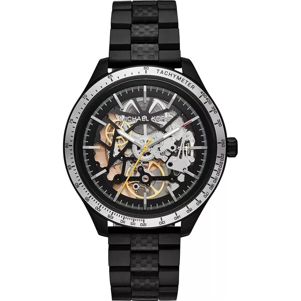 Michael Kors Merrick Black-Tone Watch 43.5mm