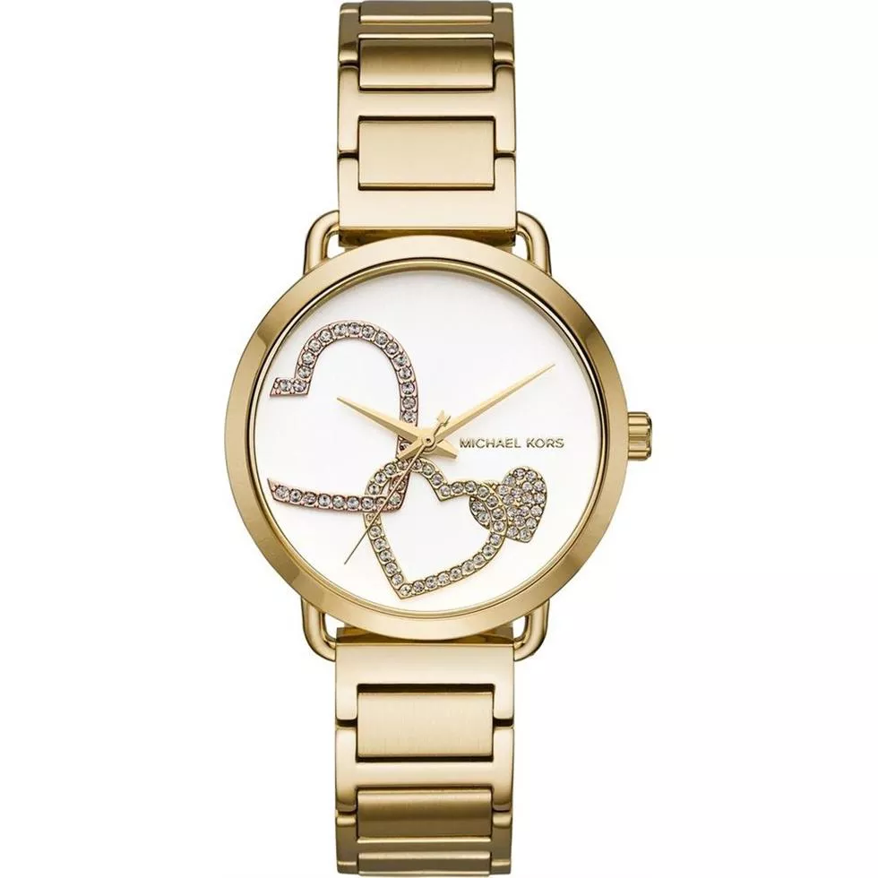 Michael Kors Portia Gold Watch 36.5mm