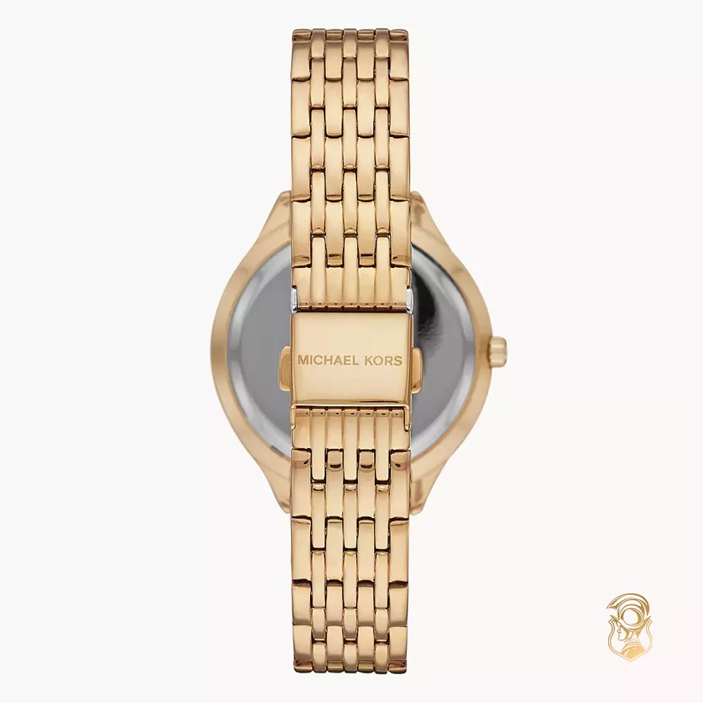 Michael Kors Mindy Gold-Tone Watch 36mm  