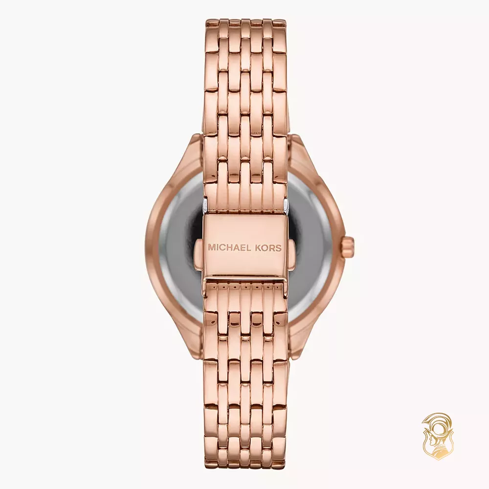 Michael Kors Mindy Rose Gold-Tone Watch 36mm  