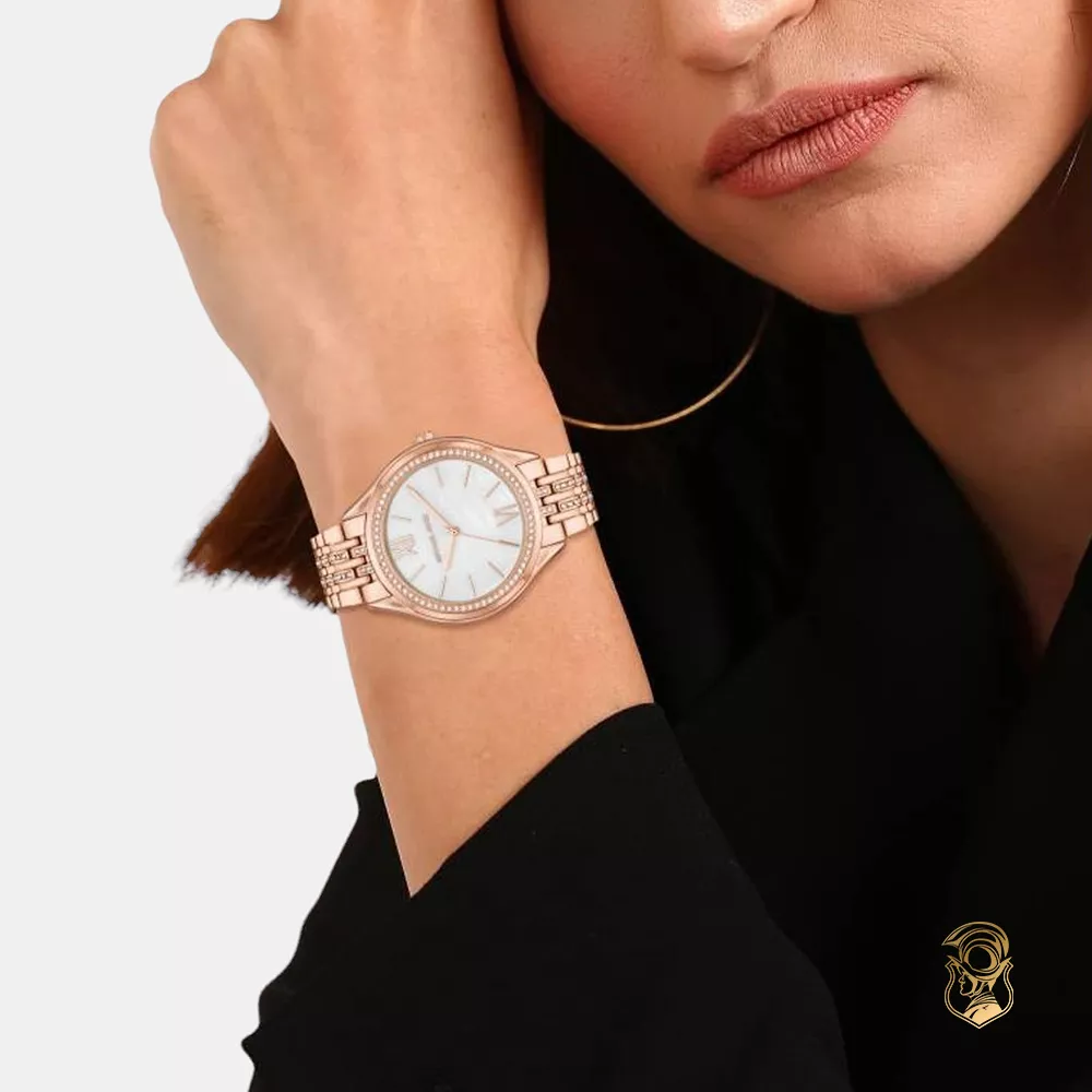 Michael Kors Mindy Rose Gold-Tone Watch 36mm
