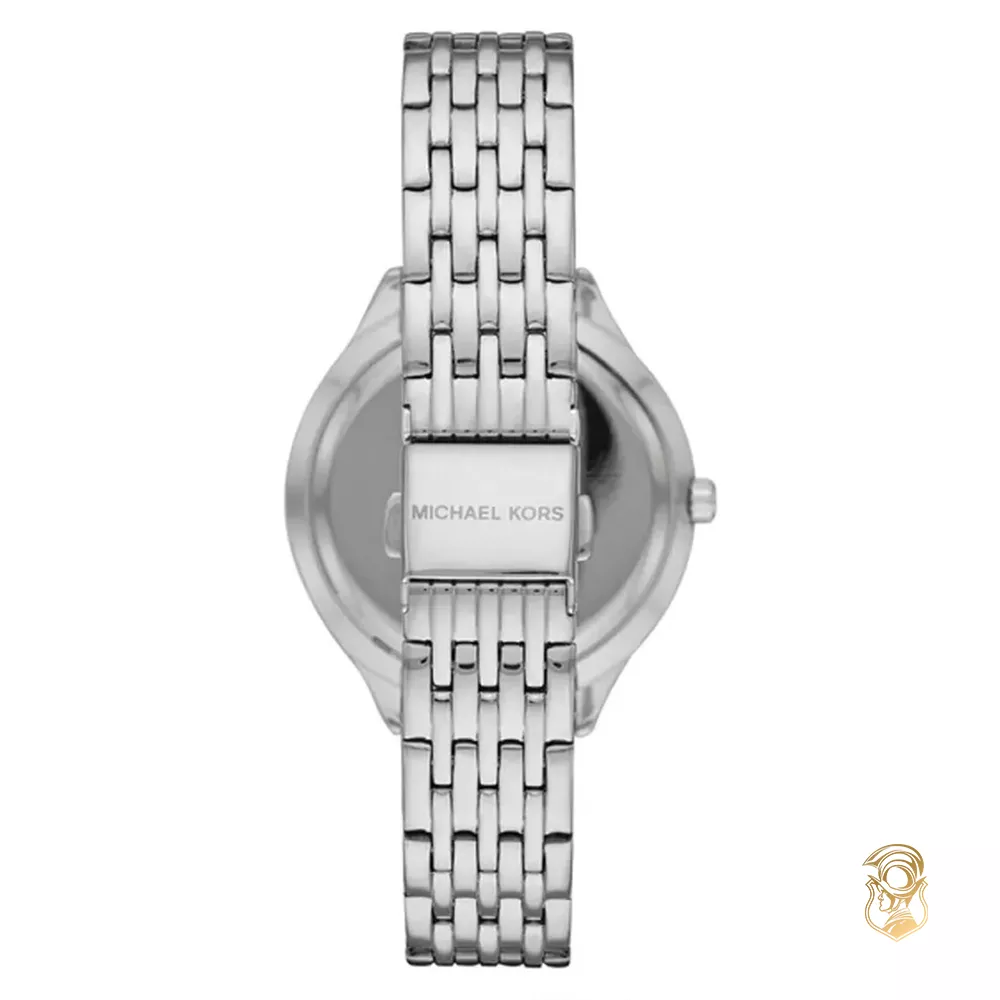 Michael Kors Mindy Silver Tone Watch 36mm