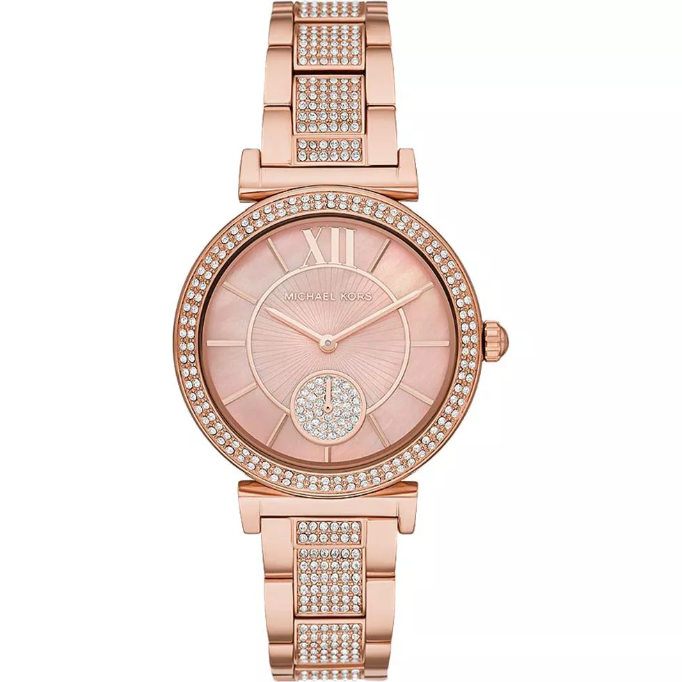 Michael Kors Abbey Rose Gold Watch 36mm