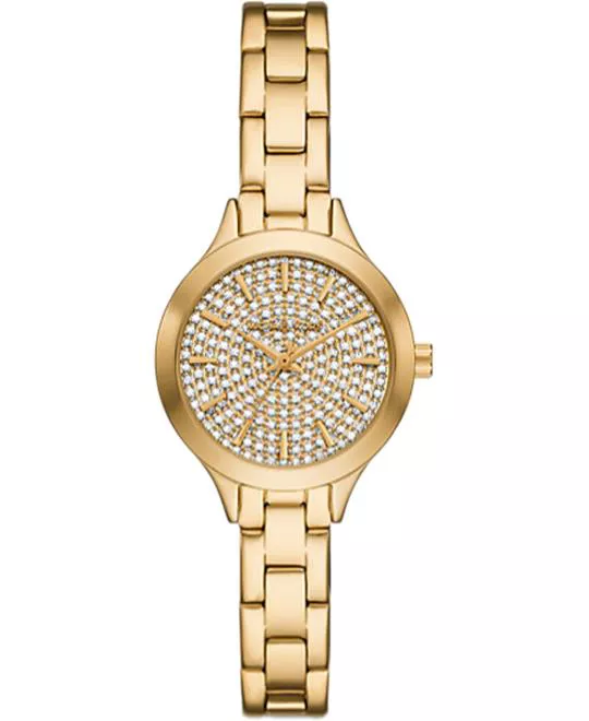 Michael Kors Mini Aspyn Gold Pavé Watch 28mm