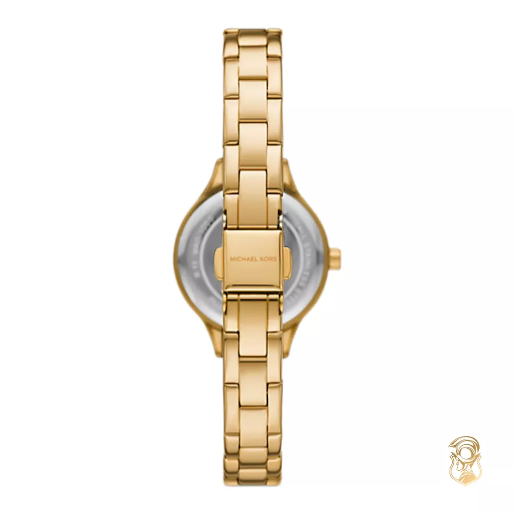 Michael Kors Mini Aspyn Gold Pavé Watch 28mm