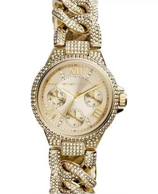 Michael Kors Camille Mini Champagne Watch 34mm