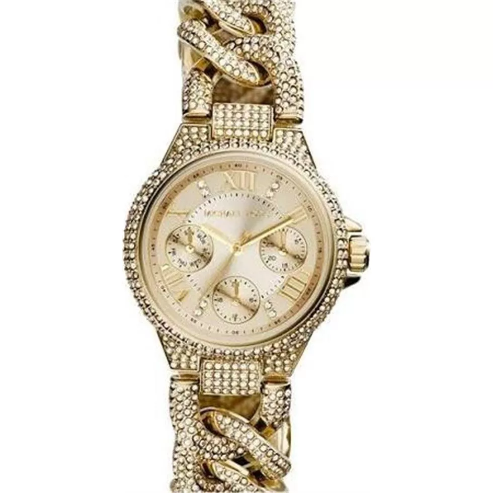 Michael Kors Camille Mini Champagne Watch 34mm