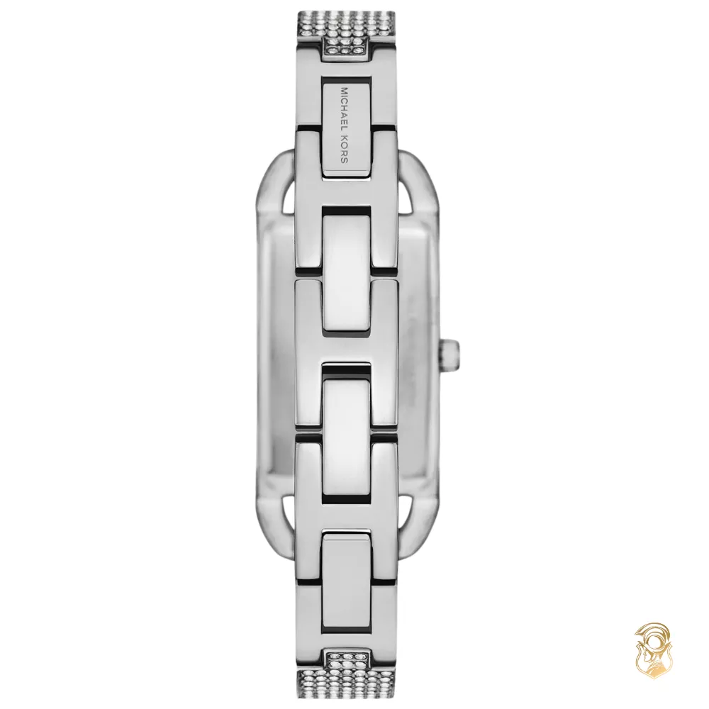 Michael Kors Empire Pavé Silver-Tone Watch 21mm