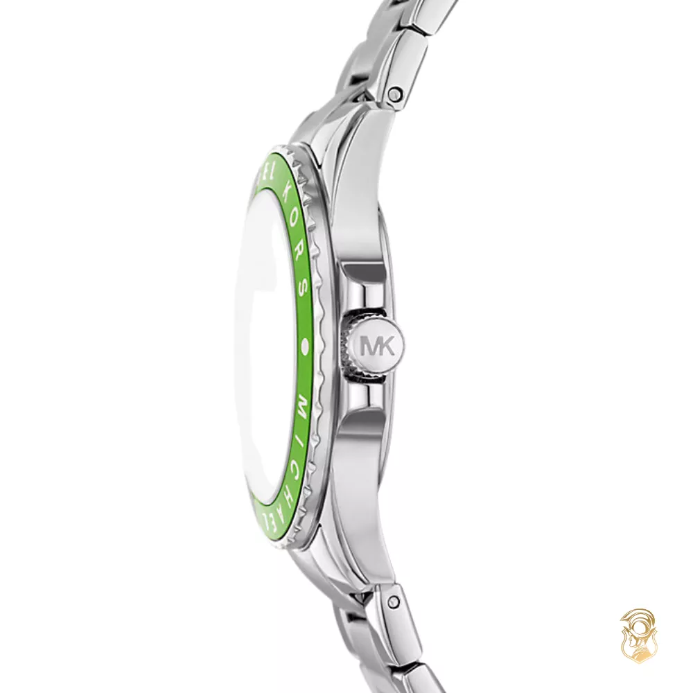 Michael Kors Mini Everest Silver-Tone Watch 33mm