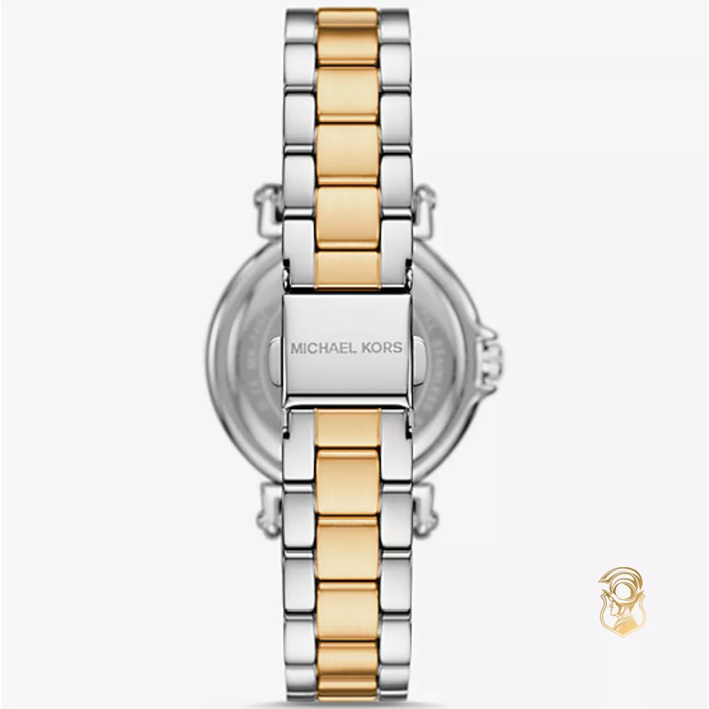 Michael Kors Mini Maren Pavé Two-Tone Watch 33mm