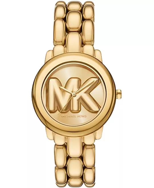 Michael Kors Mini Phoebe Gold-Tone Watch 21mm 