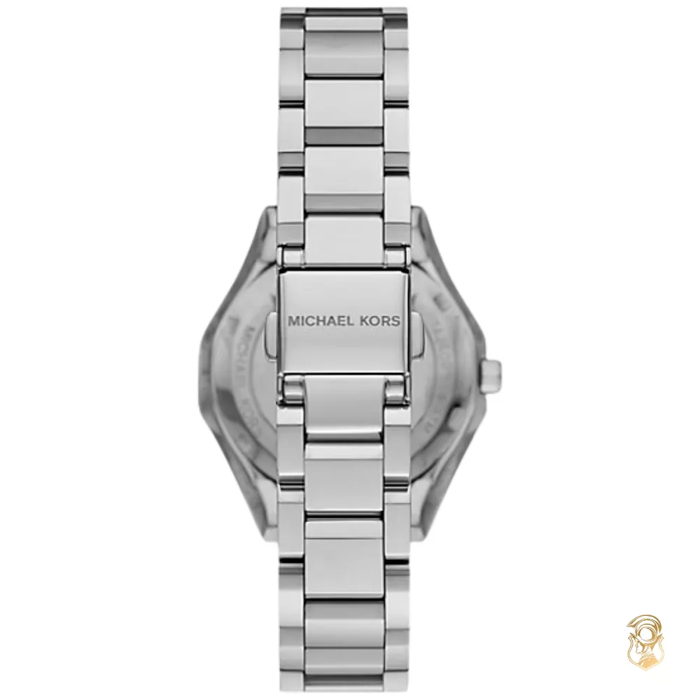 Michael Kors Mini Raquel Pavé Silver-Tone Watch 32mm