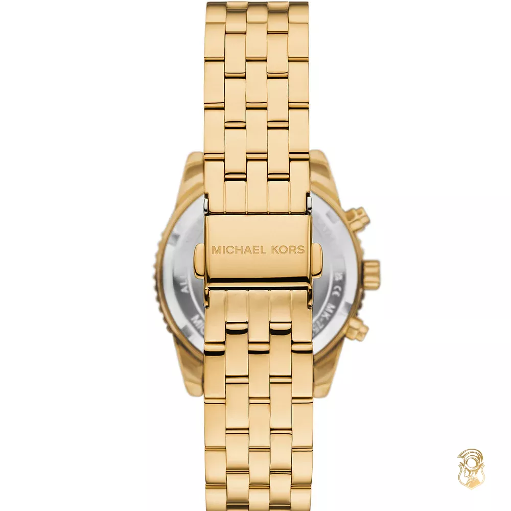 Michael Kors Mini Ritz Pavé Gold-Tone Watch 35mm