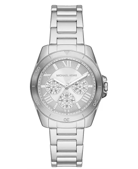 Michael Kors Multifunction Silver Tone Watch 36mm