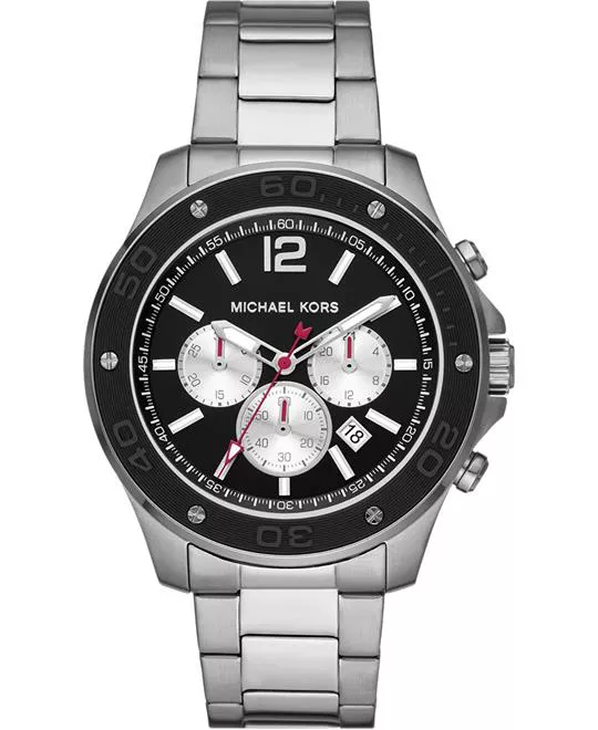 Michael Kors Nolan Chronograph Black Watch 45mm