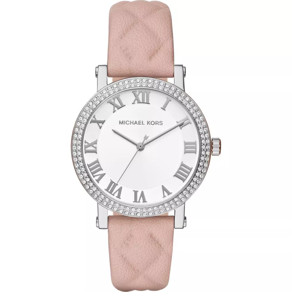 Michael Kors Norie Blush Quilted Watch 38mm 