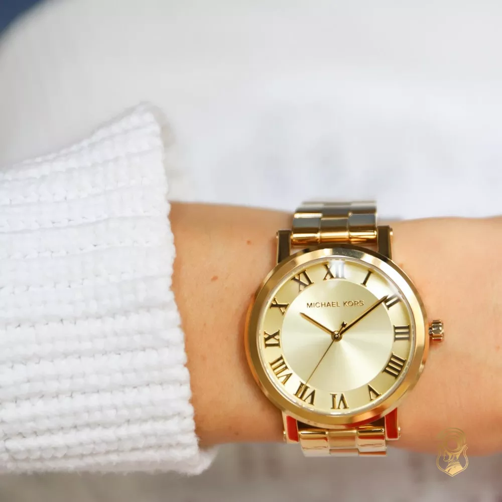 Michael Kors Norie Gold-Tone Watch 38mm