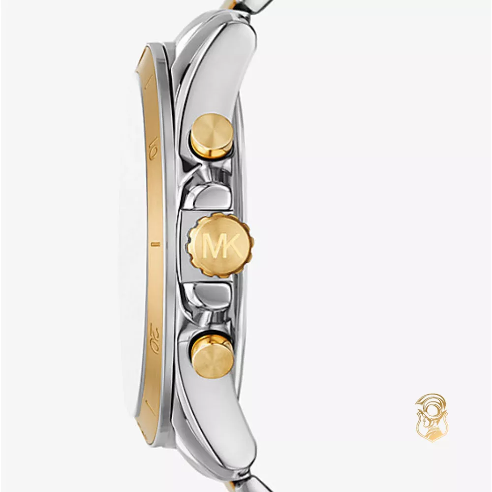 Michael Kors Oversized Alek Two-Tone Watch 44mm